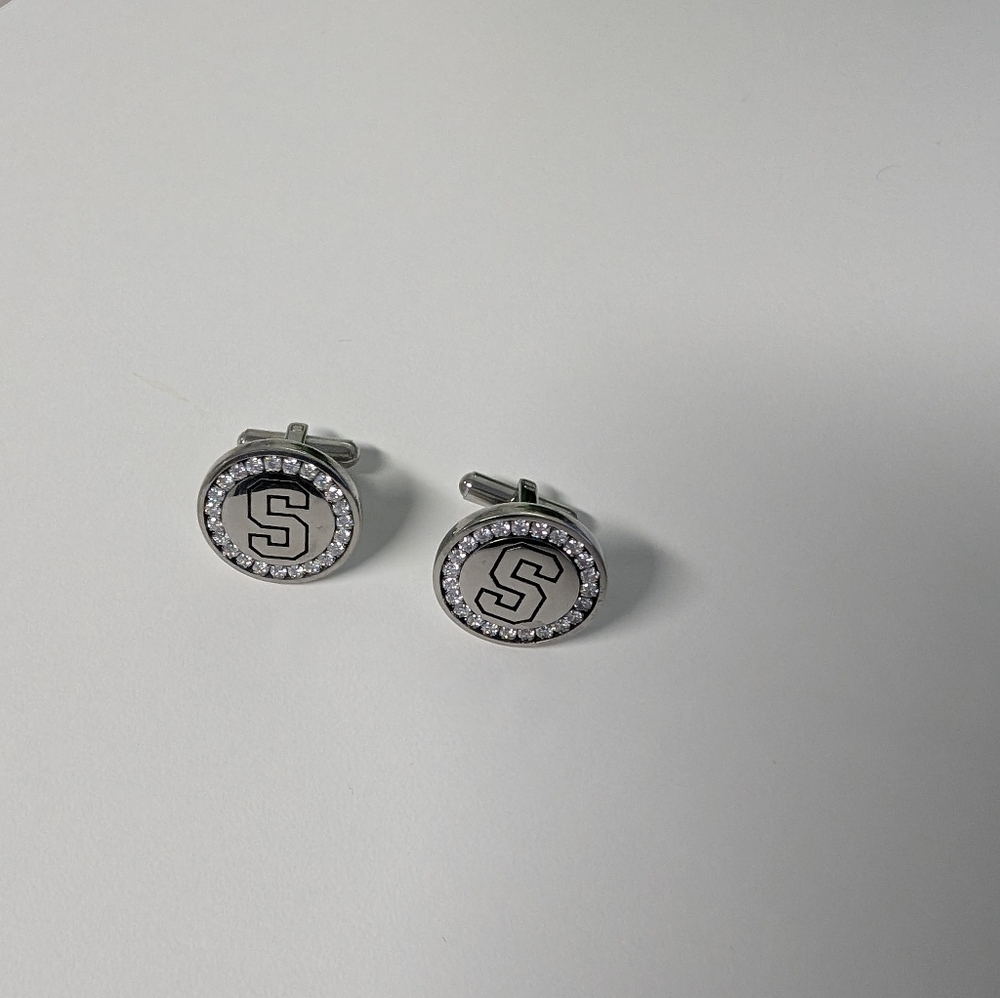 Initials Letter S Cufflinks